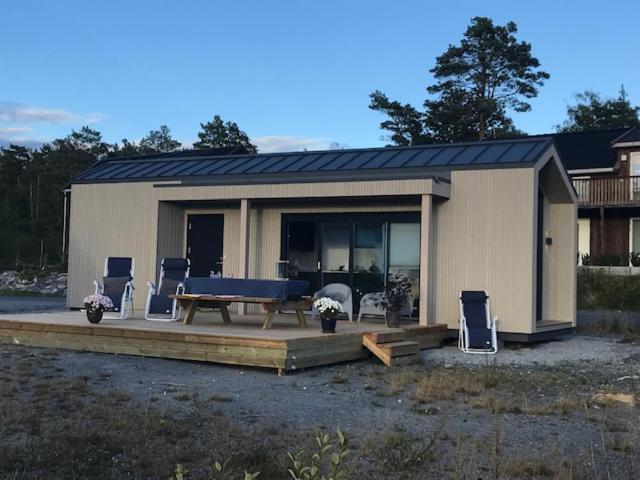 Hytte Med Sjoutsikt Og 20 Min Fra Dyreparken 格里姆斯塔 外观 照片